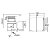 Подов Сифон Magdrain - WC02G55-N