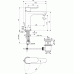 Смесител за умивалник Blue Start  с изпразнител, 5 l/min - BC154AA