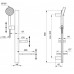 Душ комплект Idealrain ALU+ с полици - BD586XG