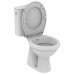 WC комплект с вертикално оттичане + биде Alpha - W837101/W010301