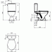 WC комплект Alpha, седалка с плавно затваряне - W835701/W009801 WC комплект Alpha, седалка с плавно затваряне - W835701/W009801