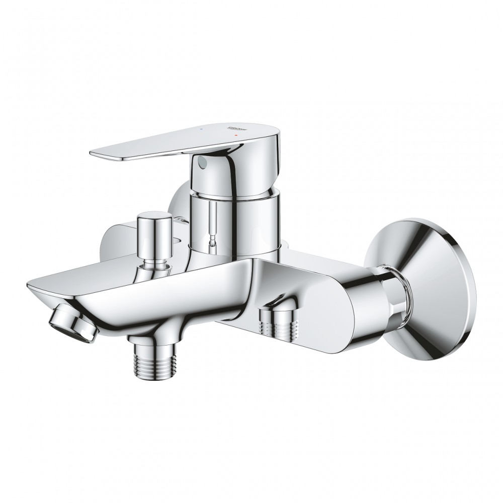 Смесител за вана 1/2″, едноръкохватков Bauedge - 23604001 Смесител за вана 1/2″, едноръкохватков Bauedge - 23604001