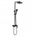 Душ система Elinor Matt Black ICT 6891B