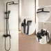 Душ система Elinor Matt Black ICT 6891B