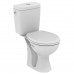 WC комплект Eurovit -Тоалетна чиния с хоризонтално оттичане E405501/W008801